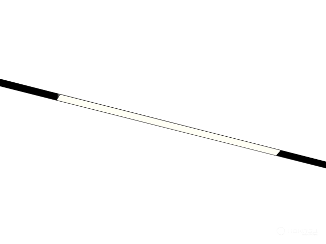 Lamp HOKASU OneLine LF (ral9005/800mm/LT70 — 4K/16W/120deg)