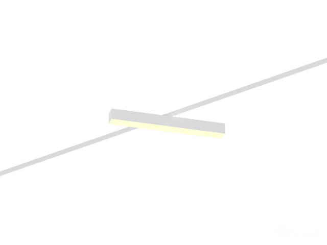 Track lamp HOKASU S50 TR4 (RAL9003/500mm/LT70 — 3K/19W)