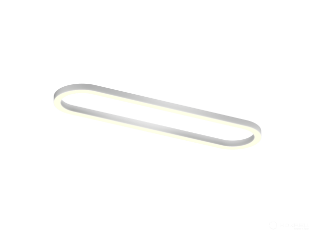 Modular lamp HOKASU Frame-R (RAL9003/2500*625mm/LT70 — 3K/148W/120deg)