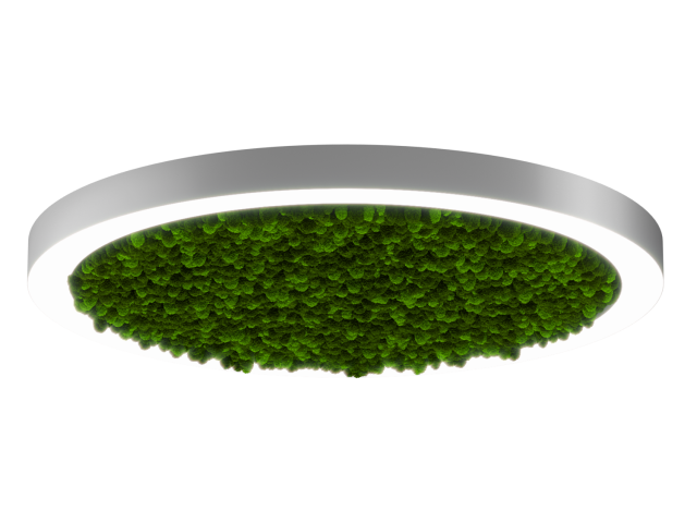 Lamp HOKASU Halo Moss (RAL9003/D1050/LT70 — 4K/99W/120deg)
