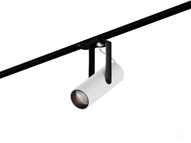 Lamp HOKASU Tube Clip TR2 (RAL9003+B/D55 — 2.7K/10W/10deg)