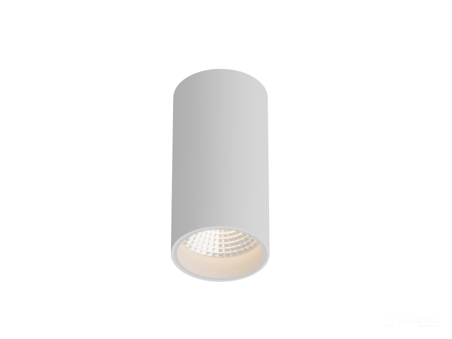 Lamp HOKASU Tube (RAL9003/D75 — 2.7K/20W/38deg/CRI98)