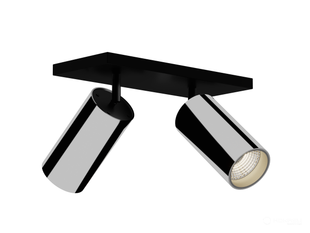 Lamp HOKASU Tube Duo (SILVER/D75 — 3K/40W/23deg)