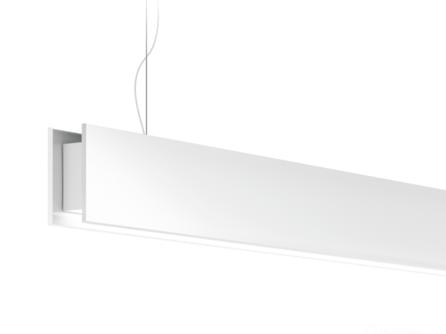 Linear lamp HOKASU i-beam (ral9003/2000mm — 3K/28W)
